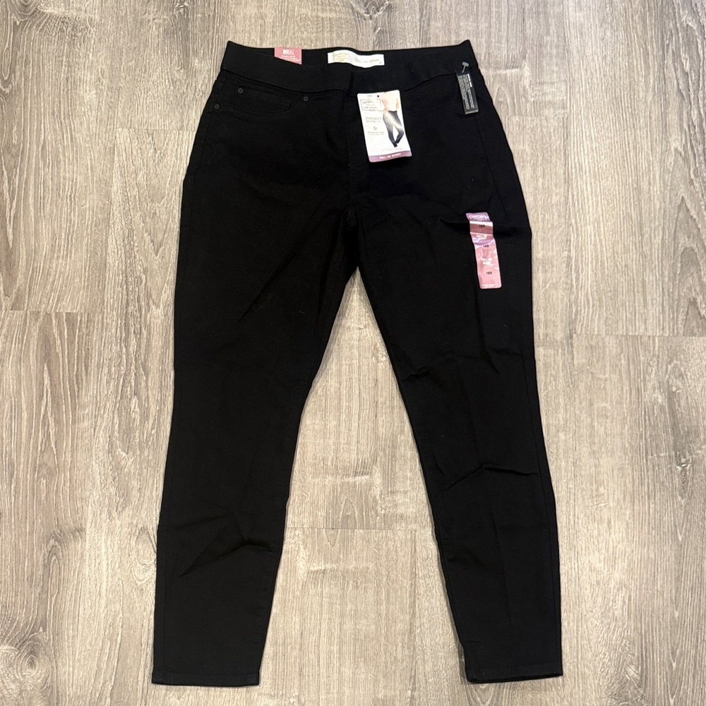 Signature by Levi Strauss Black Slim Fit Jeans